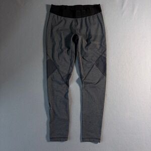 Adidas Alphaskin Climacool Leggings Womens Medium Gray Mesh Athletic Tights